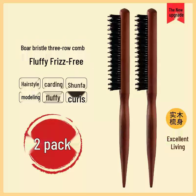 Pig Bristle Volumizing Styling Comb