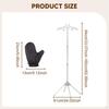 Clothes Hanger for Steam Ironing Handheld Garment Steamer Rack Practical 84-160 Cm Adjustable Height