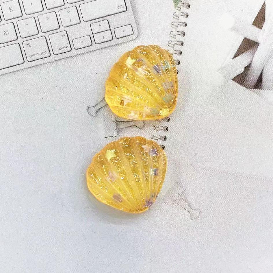 DIY Resin Sequin Imitation Shell Phone Case, Shoe Buckle, Storage Box & Ornament Supplies