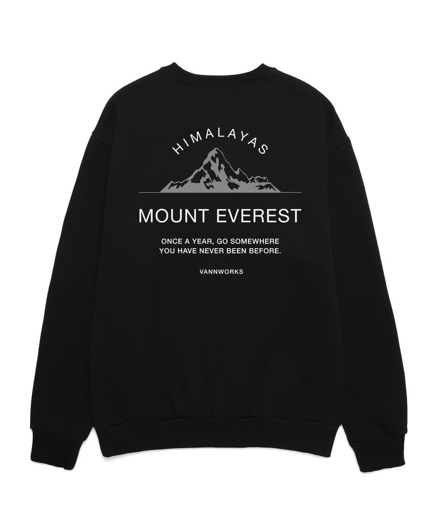 VANNWORKS Everest Oversized Sweatshirt (Vls0004) Black (Type A)