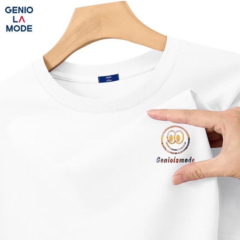 GENIOLAMODE Men s Pure Cotton Graphic T-Shirt 3XL