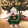 Christmas Dog Costume Cat Outfit Clothing Outdoor Comfortable Hat with Cloak Pet Clothes for Events