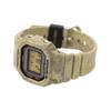 Casio Wasserdichte Sport- und Freizeit-Solar-Quarz-Uhr mit Harzarmband, japanische und koreanische Uhr für Herren und Damen, gelbes Zifferblatt, GW-B5600SL-5JF