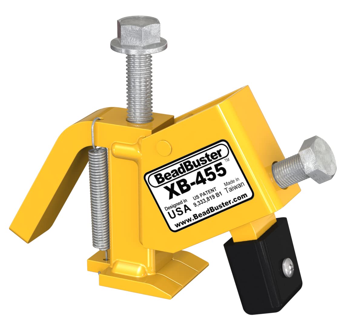 

Инструмент для разбортировки шин BeadBuster XB-455 для квадроциклов / мотоциклов / внедорожников / газонокосилок One Size жёлтый