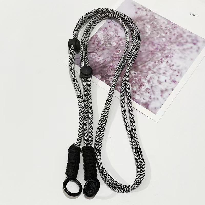 Verstellbares geflochtenes Handy-Lanyard - Abnehmbarer Umhänge-Schultergurt