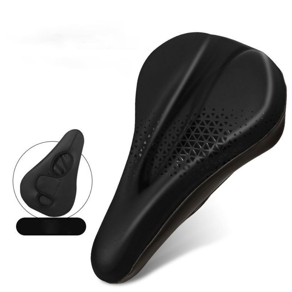 PU Leather Shockproof Pad Thicken Thicken Saddle Cover New Cushion Cover Road Bike