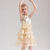 ASK JUNIOR Girls' Summer Sleeveless Princess Dress