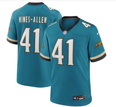 NFL Jacksonville Jaguars #41 HINES-ALLEN Póló - FÉRFI Kék