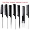Professional Steel Tail Comb for Hairdressing and Teasing - Ideal for Updos and Haircuts for Women and Men