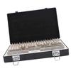 87PCS Gauge Block Set Industrial Rectangular Steel Gage Block Set with Toolbox for Measurement