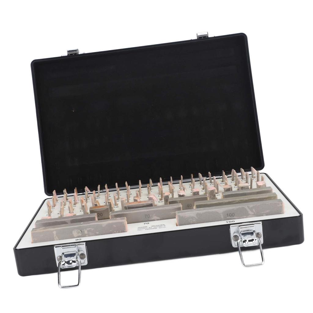 87PCS Gauge Block Set Industrial Rectangular Steel Gage Block Set with Toolbox for Measurement