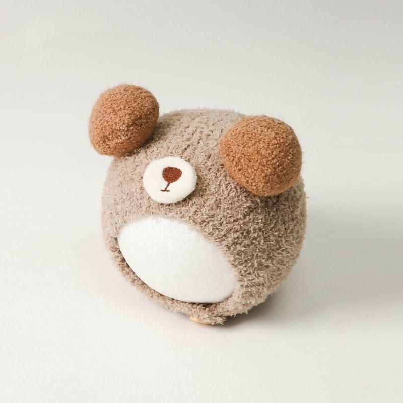 Soft Winter Plush Bear Ear Kids Hat Warm Windproof Multiple Colors For Toddlers Outdoor Daily Use