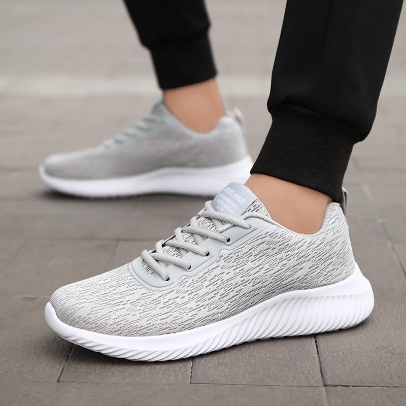 

Men s shoes sports shoes new spring and summer mesh casual shoes trendy shoes soft-soled travel shoes student running shoes men 46