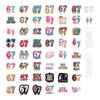 50Pcs Funny 67 Six Seven Stickers 67 Diy Stickers Scrapbooking Phone Luggage Waterproof Decals