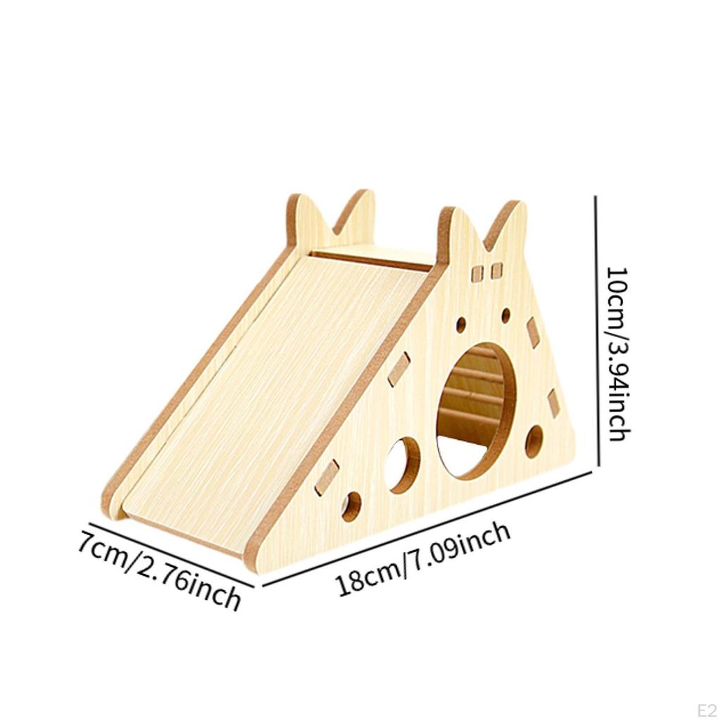 Hamster House and Habitat Castle Home Cage Accessories Hideaway for Dwarf Mice