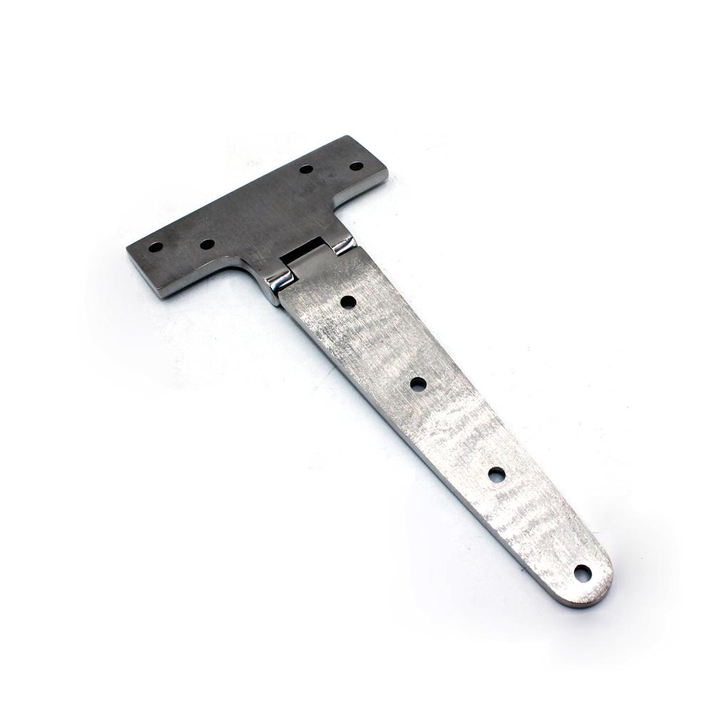 Heavy-Duty Stainless Steel T Strap Hinge for Boat Deck Marine Hardware Accessories Including Hatch Door Furniture Hatch Door