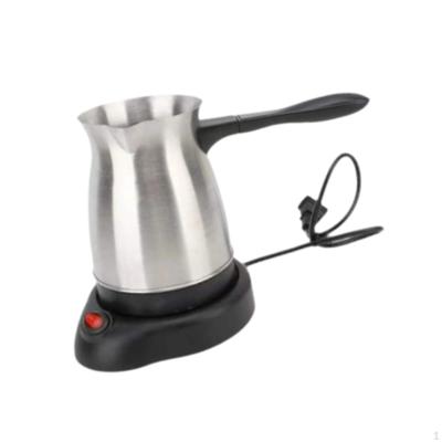 Electric Turkish Coffee Maker Water Kettle Stainless Steel Traditional Tea for
