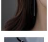 S925 Sterling Silver Swan Tassel Earrings - 2026 Korean Style: Long, Versatile, Fashionable for Women