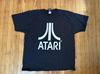 Atari Logo Gra Wideo Czarna Koszulka 2XL Nowa Bez Metki Koszulka Unisex