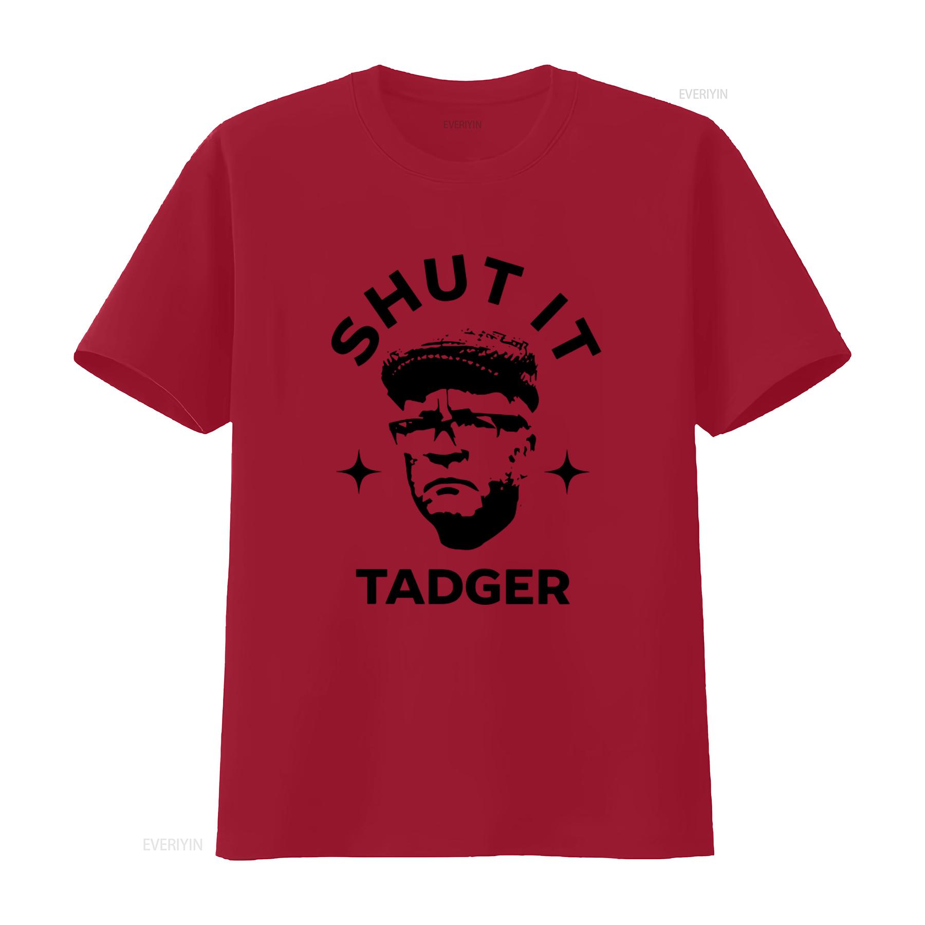 Shut It Tadger Winston Still Game T shirt Stylish Print for Trendy Look vintage Washed Breathable streetwear Unisex fashion S