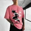 Dragon Ball Goku Instant Transmission Silhouette Tshirt Anime Comfortable Summer New Fashion Unisexs Pure Cotton Tees