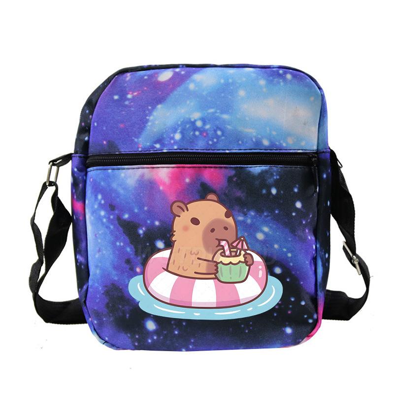 Cute Children's Casual Shoulder Bag Male and Female Students Portable Crossbody Bag Campus Trend