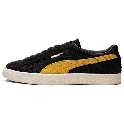 Suède Vintage Hairy Suede - Zwart Mosterdzaad Heren Sneakers Mat-Ivoor 385698-06