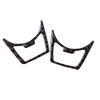 Fits15-2023 Ford Mustang Real Carbon Fiber Interior Headlight Switch Trim Cover