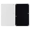 6-Hole Electric Guitar Cavity Cover Closed Style Plastic Backplate Guitar Parts Lightweight Portable Music Elements