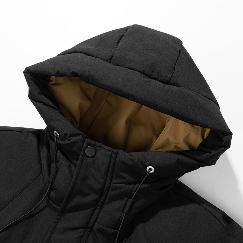 Зимняя новая рабочая куртка с капюшоном для мужчин — фото 5