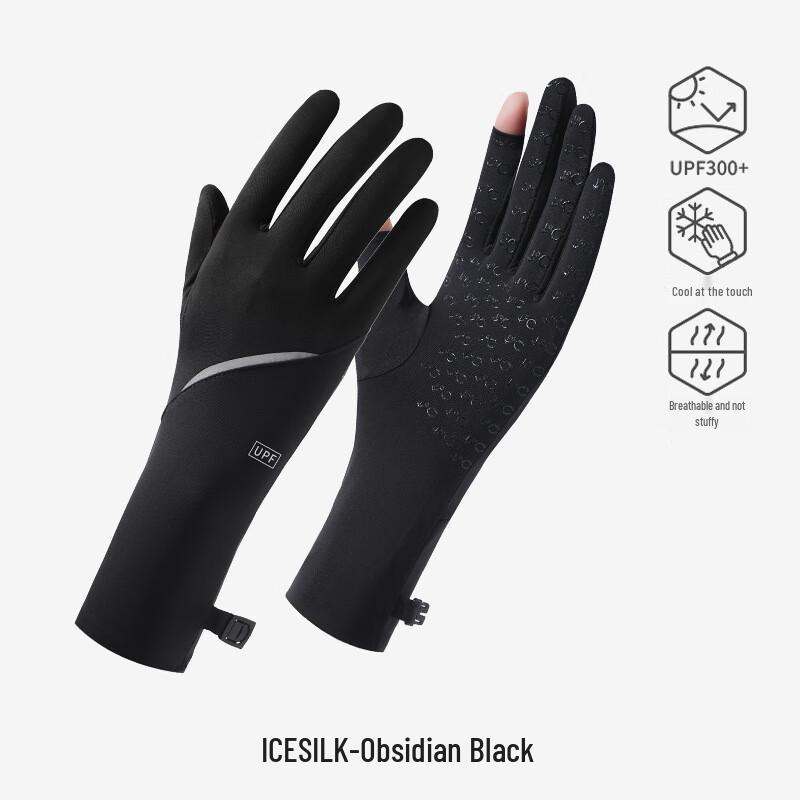 JIAOXIU Women s Summer Fingerless Sun Protection Gloves (2-Pack)