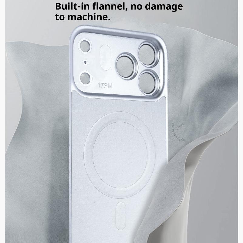 Okamžitě změňte na 17 Pro Max pro IPhone 16 15 14 13 12 Pro Max pro Magsafe pro IPhone 17 Pro Max Tenký kryt se zadní nálepkou AG