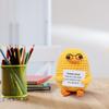 Cute Handwoven Positive Energy Duck Ornaments Handmade Crochet Support Emotional Pig Home Room Decor Christmas Gift.