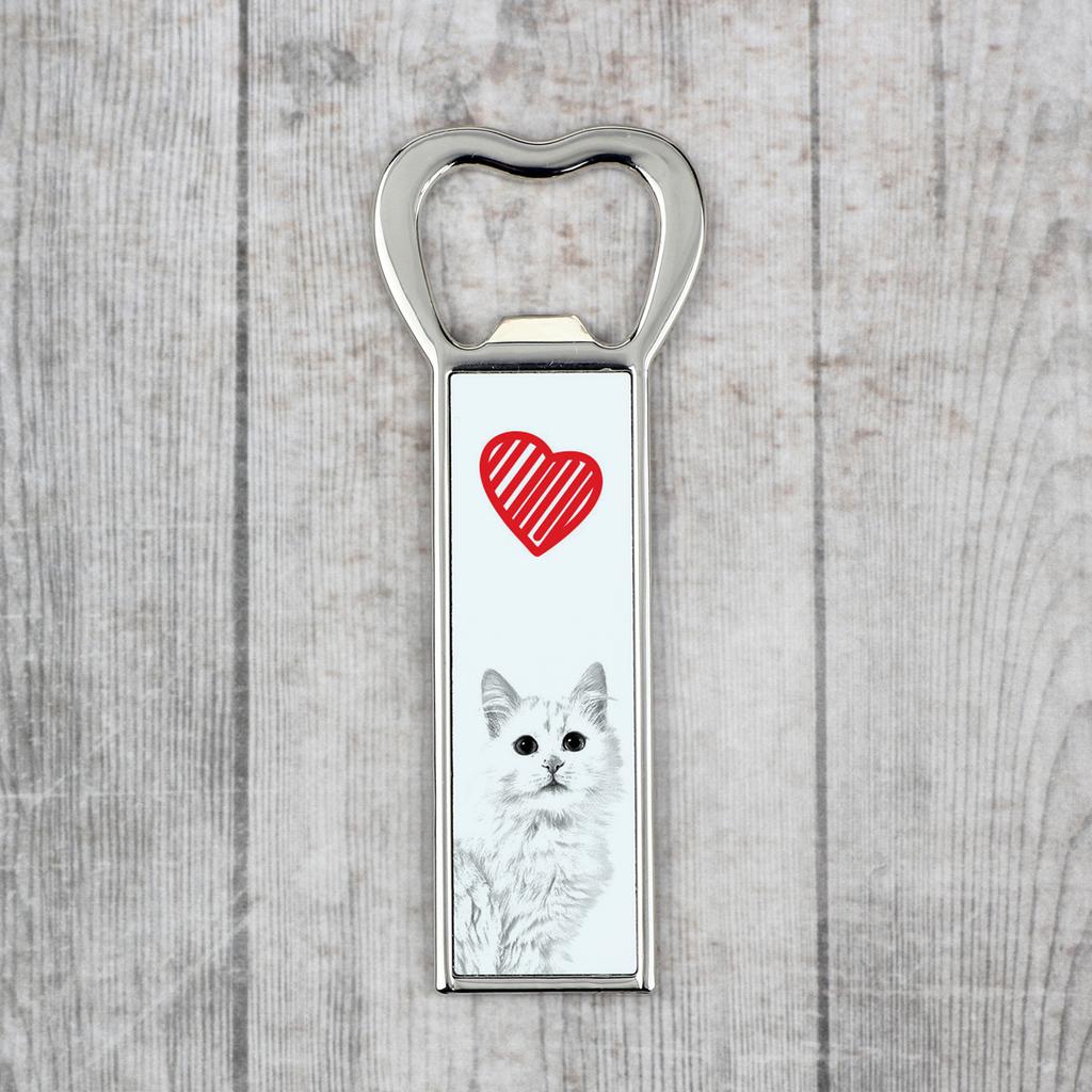 Turecka Wiewiórka - Otwieracz Do Butelek Z Kotem, Personalizowany Otwieracz Na Lodówkę, Wyjątkowy Upominek Dla Mężczyzny Marki Art-Dog