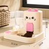 2 In 1 Automatic Pet Feeder Cats Water Container Cat Food Bowl for Small Dogs