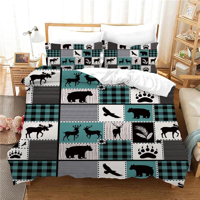Dropshipping Bedding Sets 100% Print 3d Tiger Duvet Cover Set Double Bed Bedroom Set Beddings 3pcs Quilt Cover Pillowcase Animal