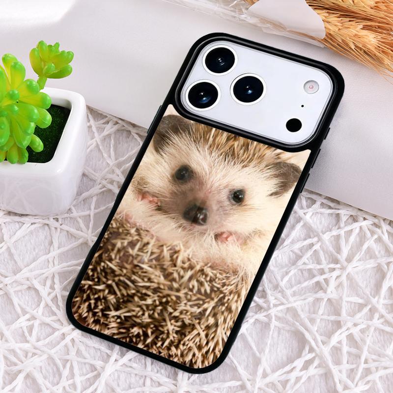 Igel Weiche Handyhülle für iPhone 17 Air 16 15 11 12 14 13 Pro Max Stoßfeste Hülle
