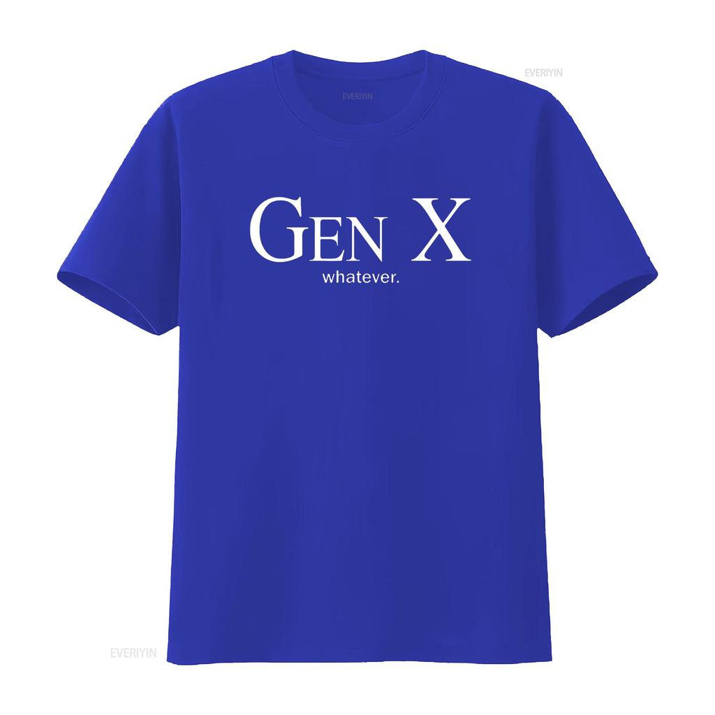 Gen X Whatever T Shirt Funny Saying Quote For Women Vintage Washed Versatile Slightly Casual Unisex Soft Top For Everyday Wear