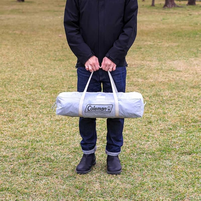 Coleman DR DARKROOM Screen Shade, Silver, for Tents, Camping, Picnics, Beach Tents, UV Protection, Breathable, Easy to Set Up, Portable, Sports Days,