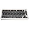 DIY Hot Swappable Keyboard 81 Key 2.4G Bluetooth 5.0 USB C Key Line Separate Mechanical Keyboard