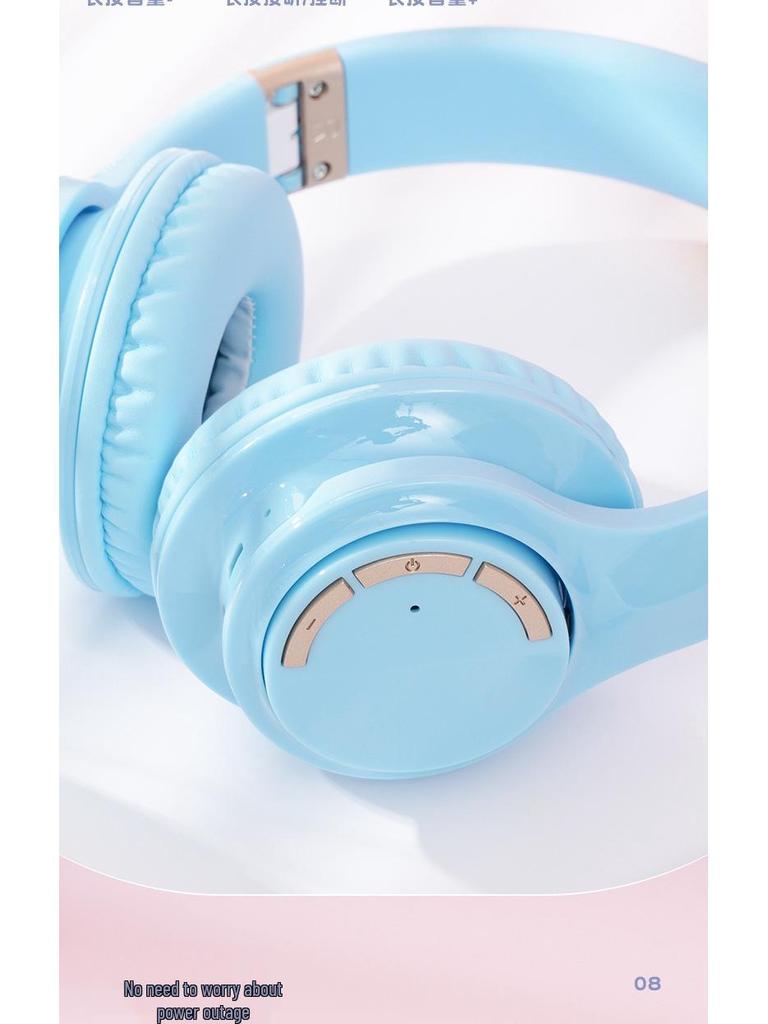 Foldable Wireless Gaming Headset with Long Battery Life