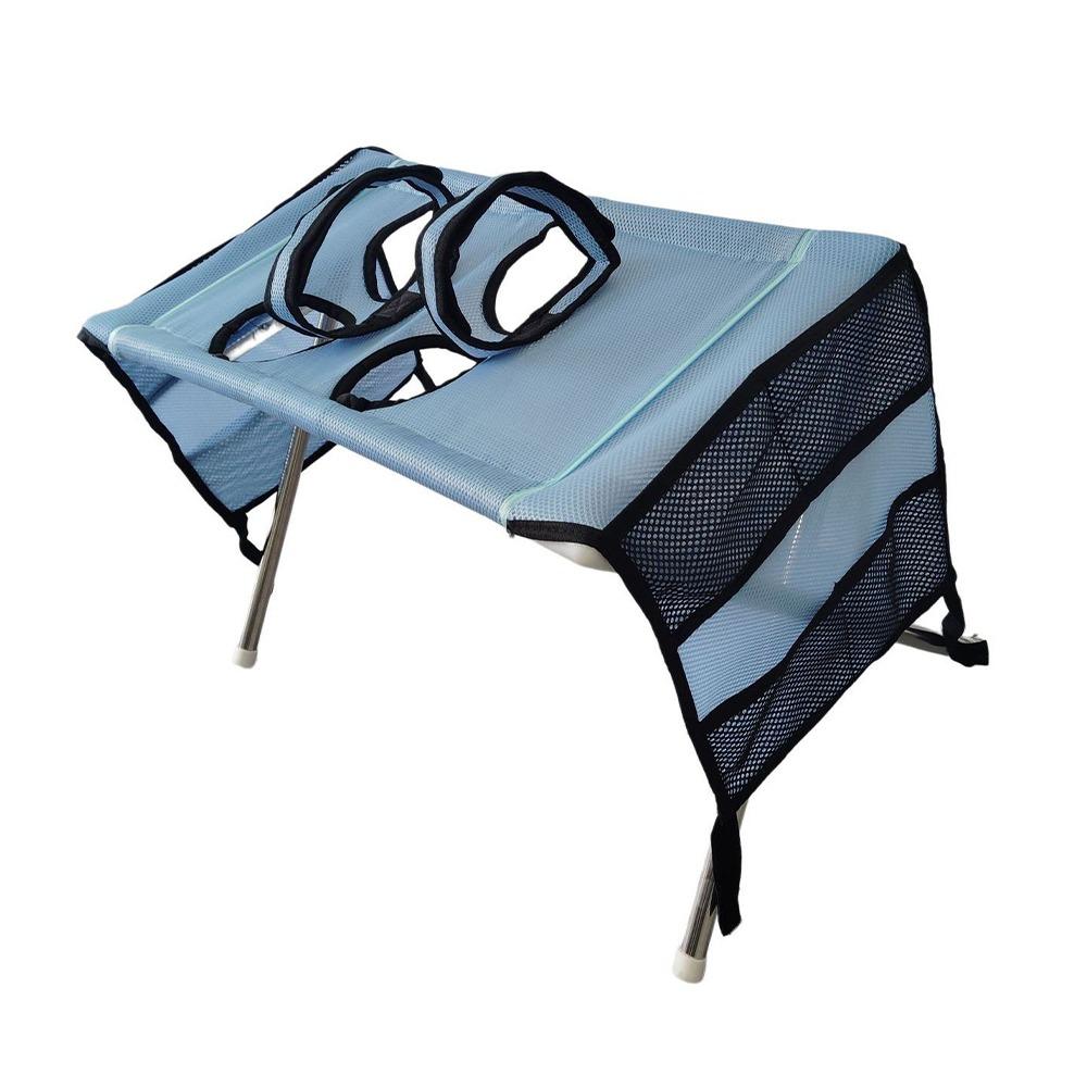 Quick Drying Pet Grooming Hammock Anti-Scratch Cat Bathing Rack Grooming Supplies синий