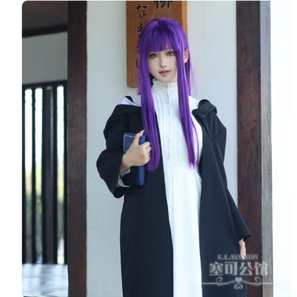Fern Cosplay Costume Anime Beyond Journeys End For Halloween Comic Con Frieren Fern Outfits