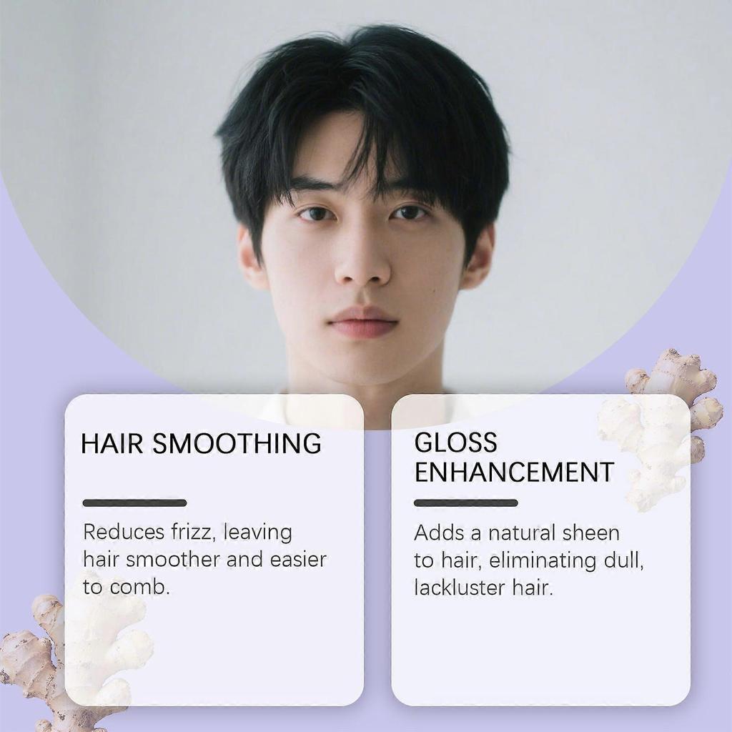 Hoegoa Hair Voluminous Essential Oil Moisturizes And Cares For The Scalp, Making It Bright, Smooth And Silky