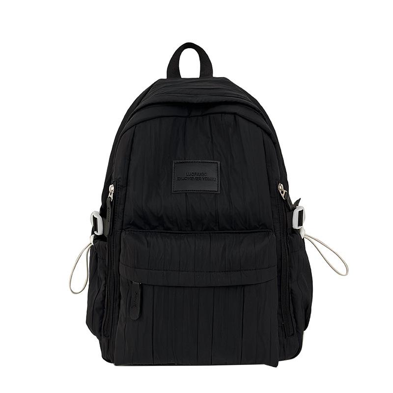 

School bag high value junior high school students girls lightweight simple casual versatile large capacity