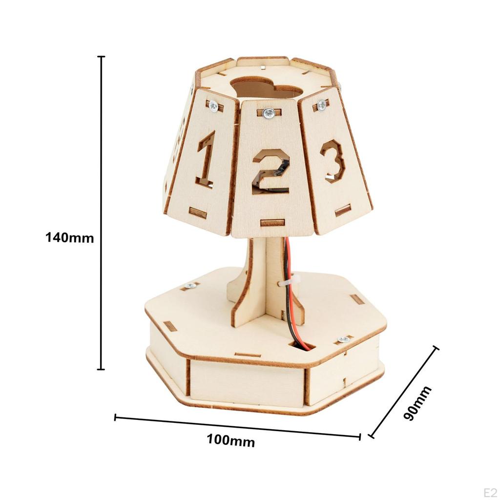 Intelligente Sprach-Tischlampe DIY Wissenschaftsexperimente Set MINT-Projekt Feinmotorik Formbausätze