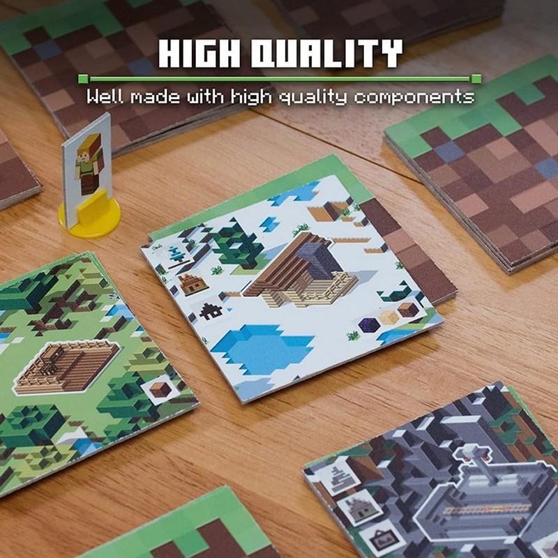 Table World My Game Minecraft Box World Cardboard Game Interactive Function