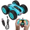 Stunt 2.4G High Speed TwoSided 360 Degree Rotate Wireless RC Car Fourwheel Drive(yellow )