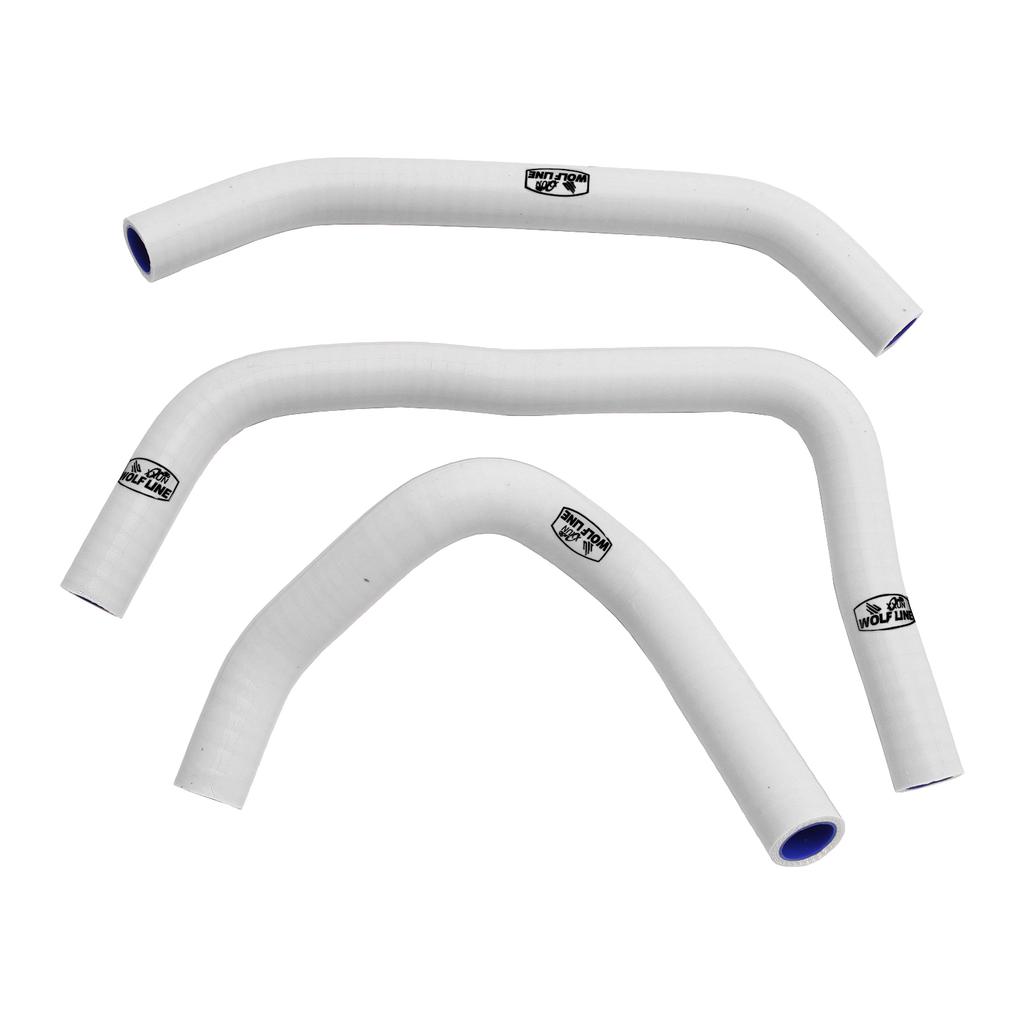 Silikon-Kühlerschlauch-Kit Für Kawasaki ZX4R ZX-4RR 2023-2024 Weiß