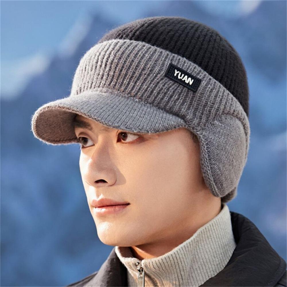Dual Tone Dad Hat Keep Warm Couples Hats Stylish Baseball Cap  Outdoor Activities